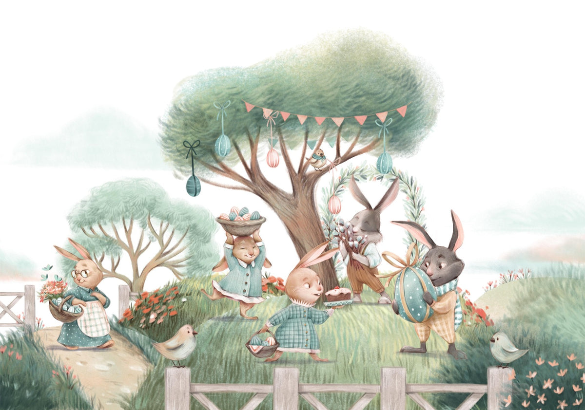 Tree House Kids Wall Mural in your room