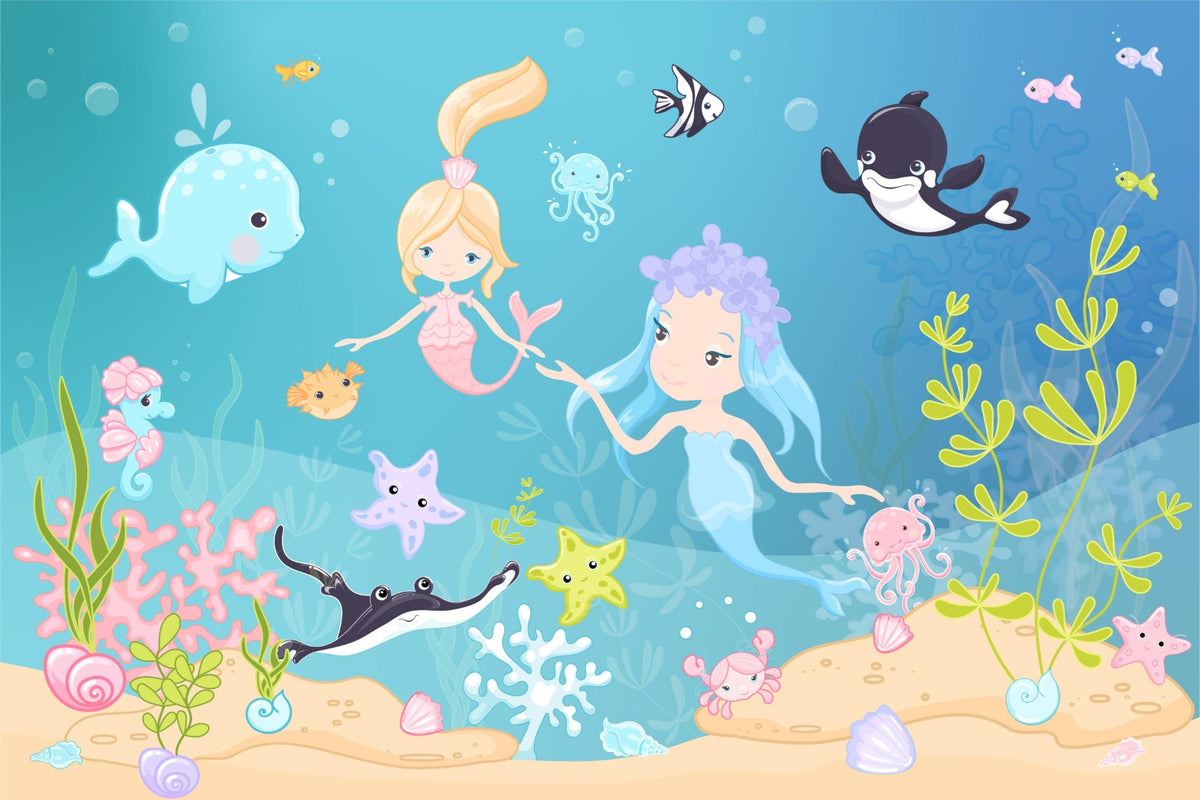 Underwater Adventure Wall Mural