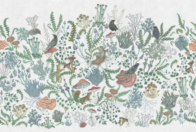 Botanical Nest Fresco Mural