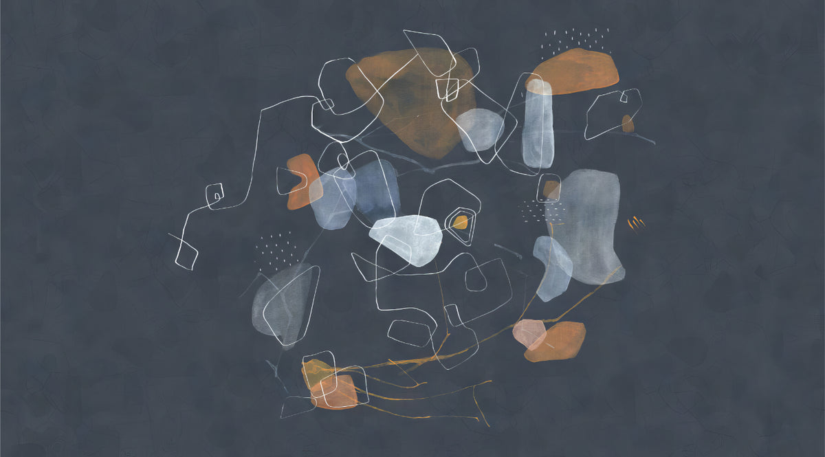 Cosmic Rhythm Wallpaper Mural in your room