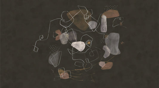 Enigmatic Cosmic Wall Mural