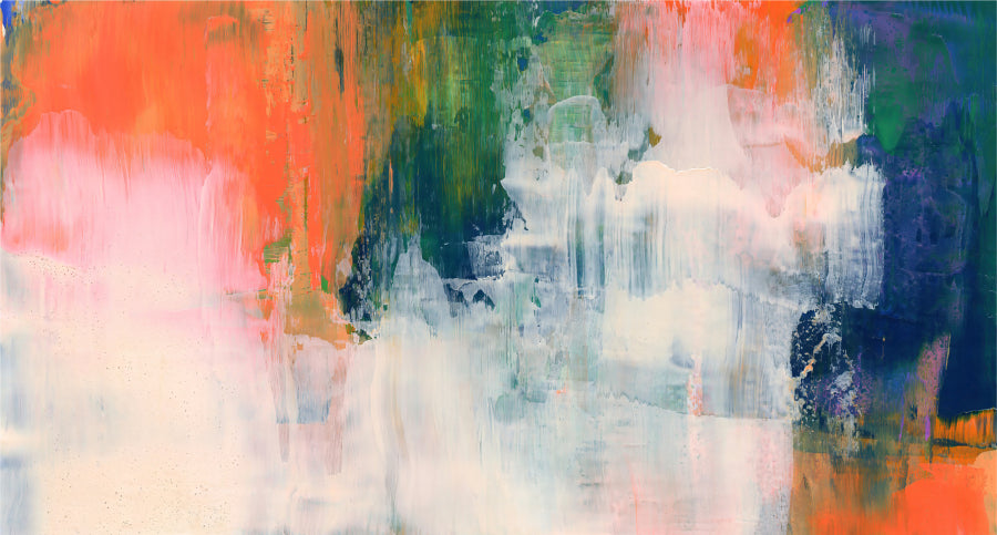 Abstract Brushstroke Wallpaper Mural in your room