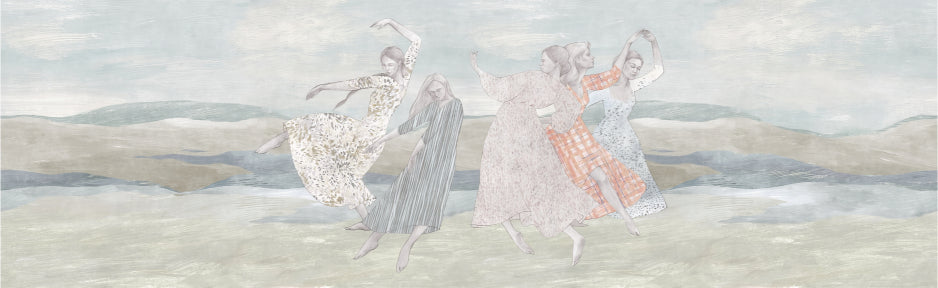 Balletic Bliss Wall Mural