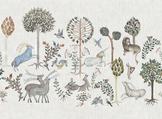 Whimsical Wildlife Wallpaper Mural
