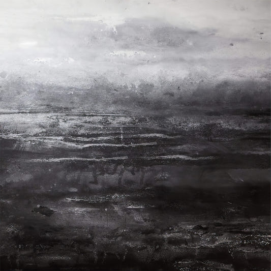 Mystic Charcoal Vistas Mural