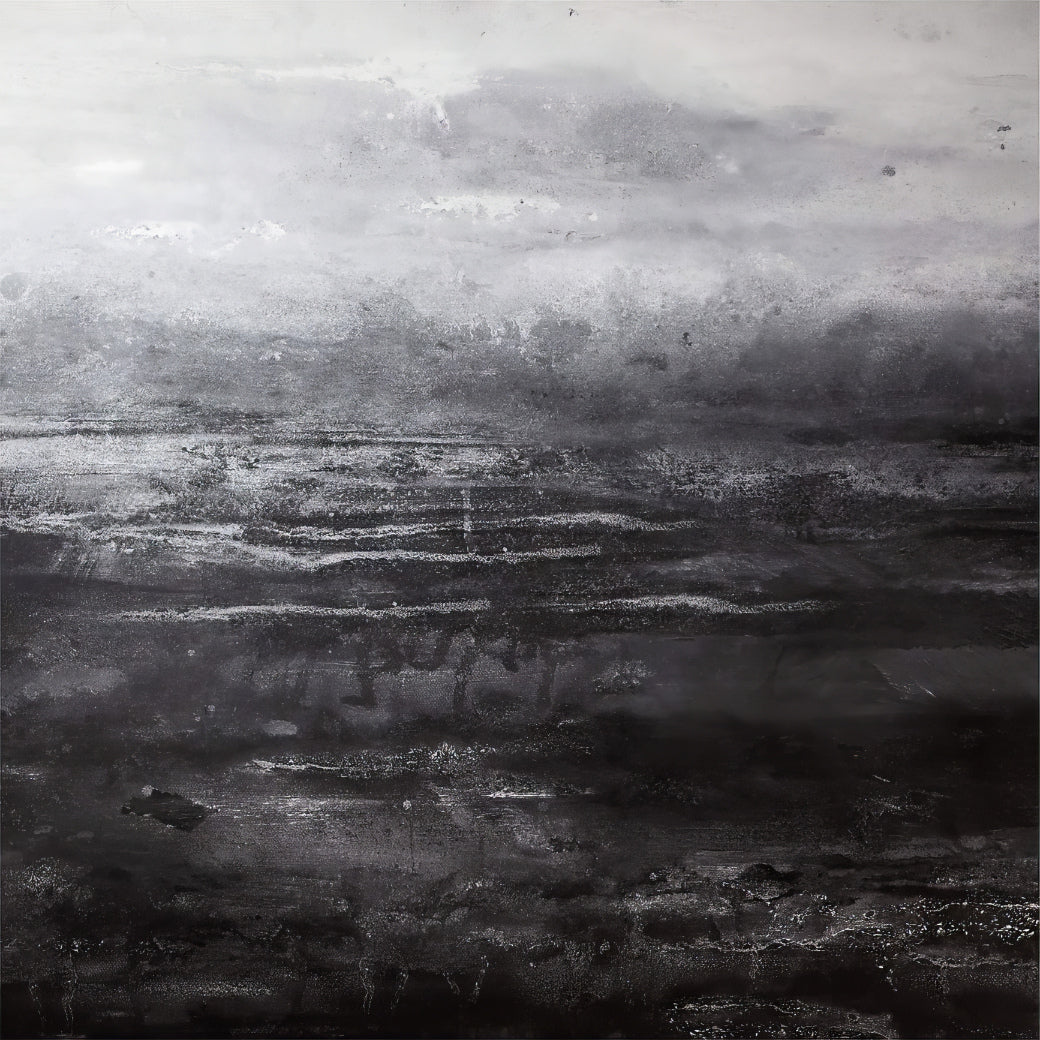 Mystic Charcoal Vistas Mural in your room — zoomed