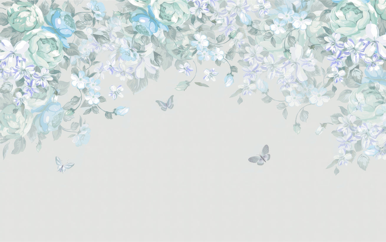 Butterfly Garden Wall Mural