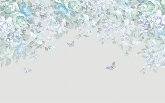 Butterfly Garden Wall Mural