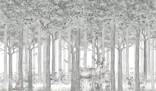 Mystical Fauna Wall Mural