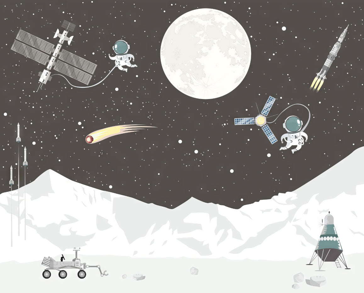 Galactic Gourmet Wall Mural in your room