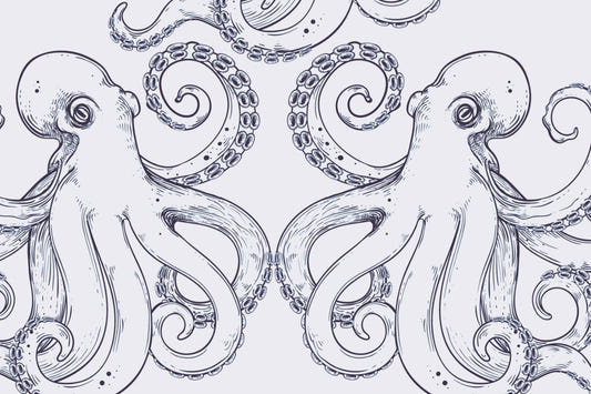Giant Octopus Wall Mural