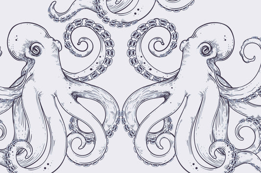 Giant Octopus Wall Mural