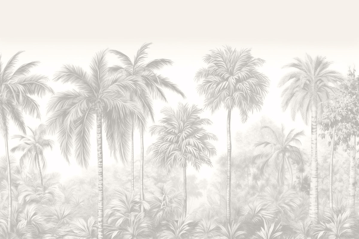 Palm Tree Wall Mural in your room