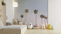 Relaxing California Dreaming mural featuring beach vibes.

