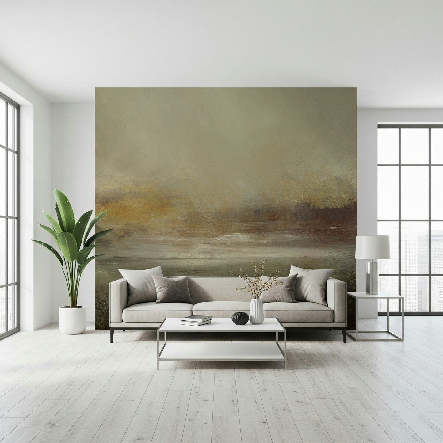 Abstract Horizon Wall Mural -2937857