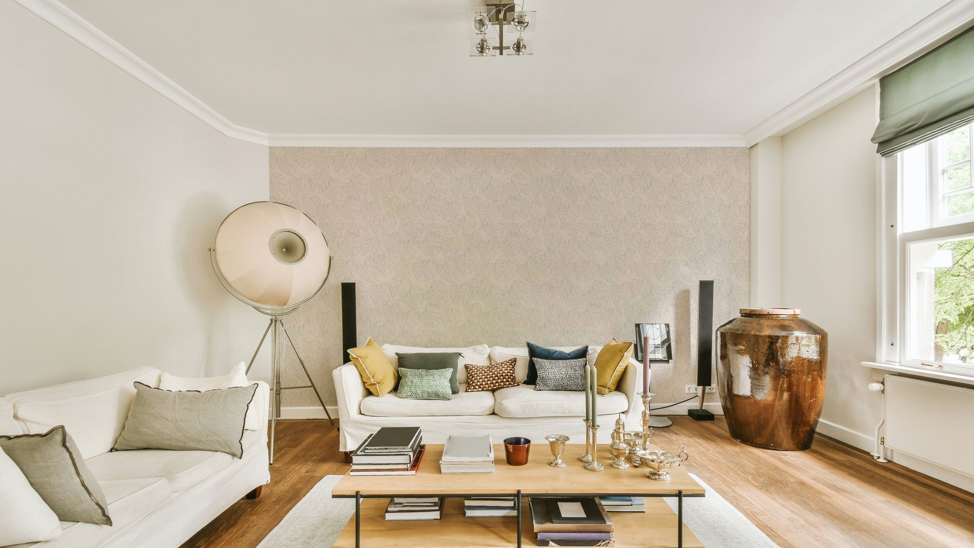 The style is a soft-focus illustration or a painterly design.

