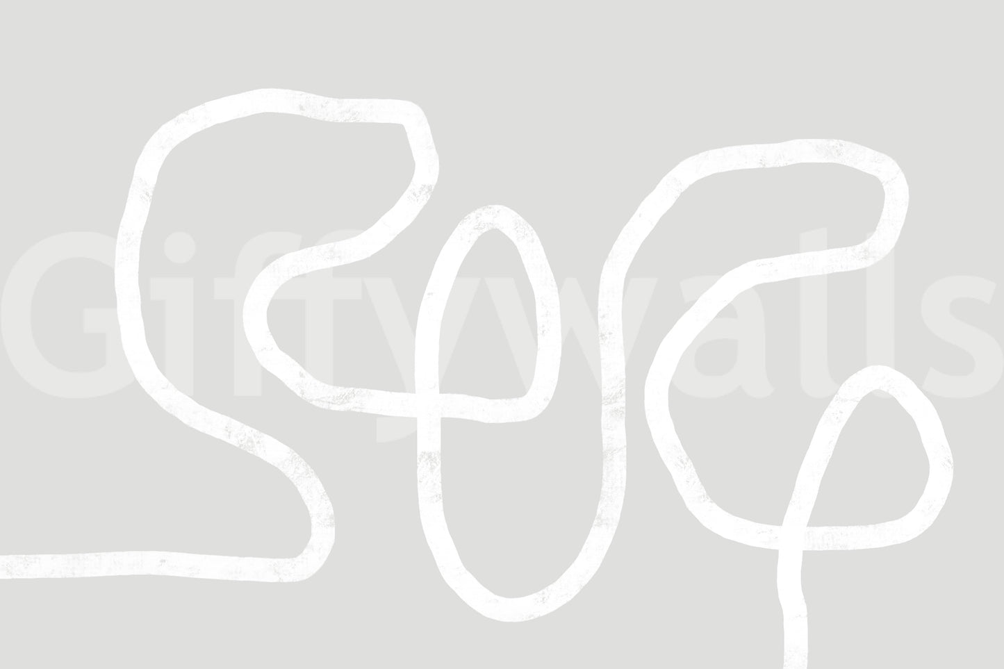 Simple Curves Wall Mural