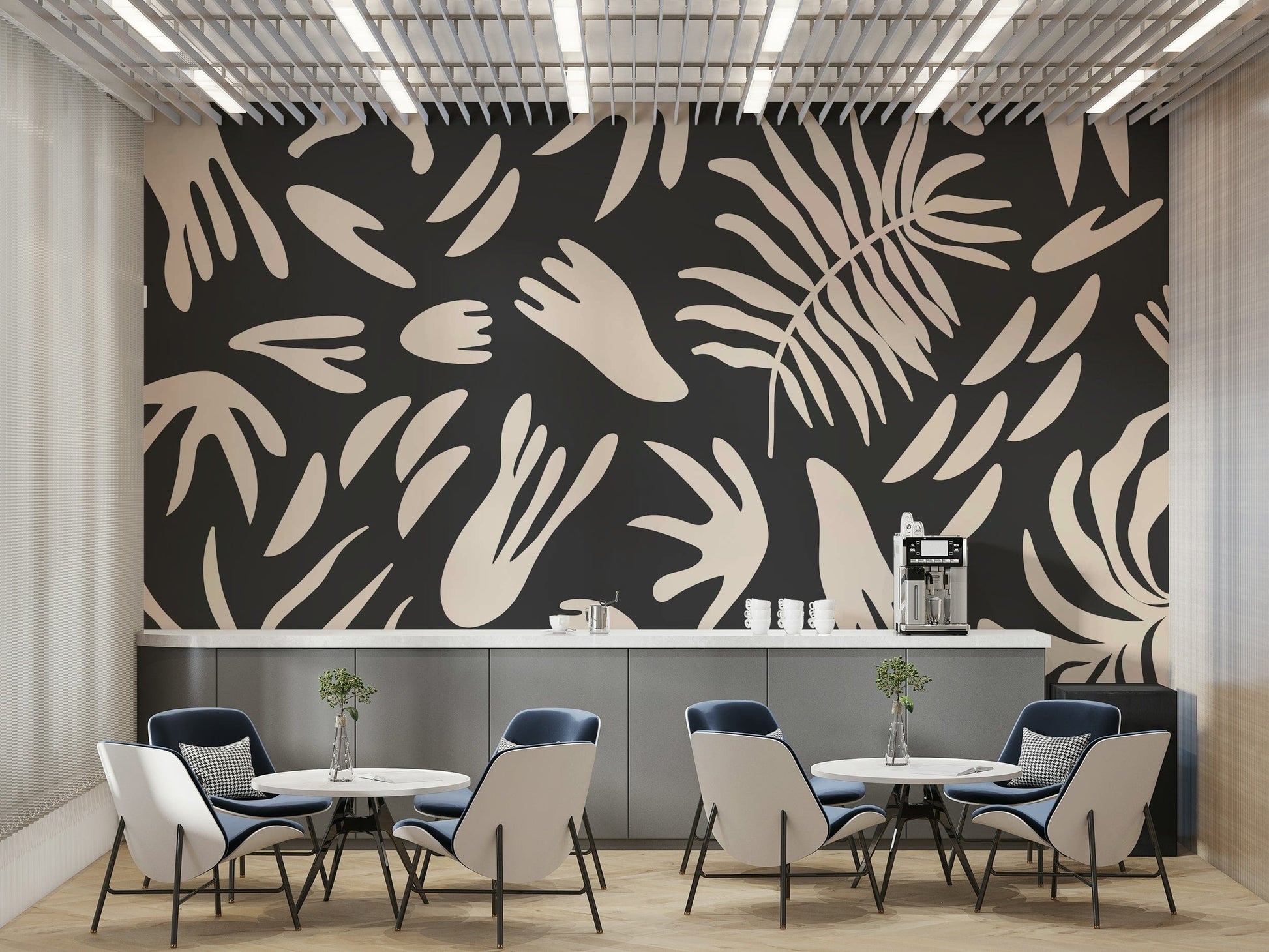 A classic abstract design wallpaper for walls.

