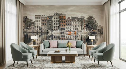 Canal Harmony Wall Mural