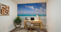 Photographic wall art Cancun Beach perfect sunny Mexican shore