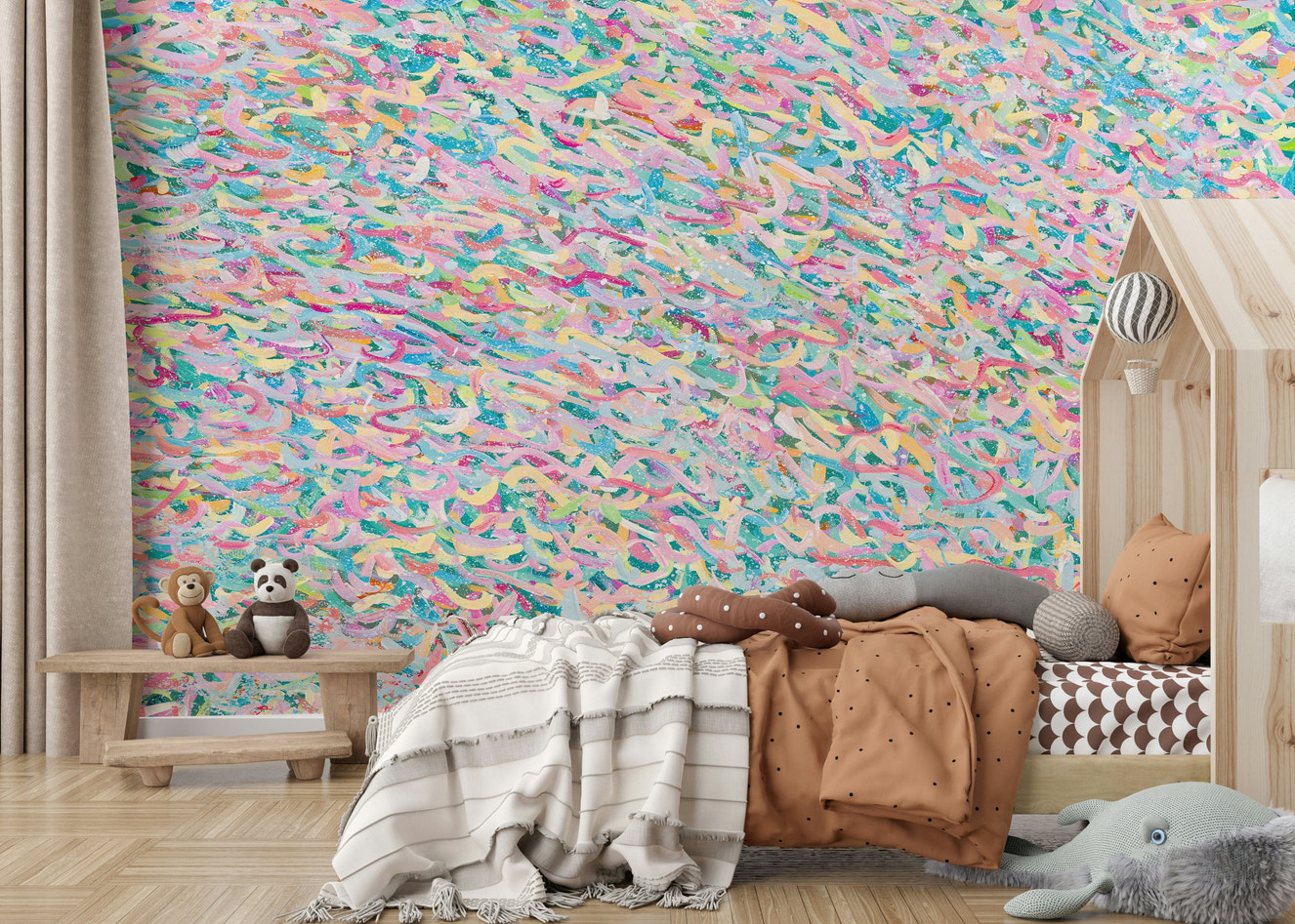 A serene dreamy treat wall mural for your decor.

