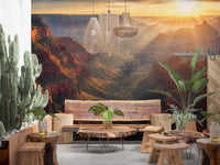 Canyon Sunrise Majesty Wall Mural
