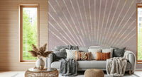 A serene abstract cloud wall mural for your decor.