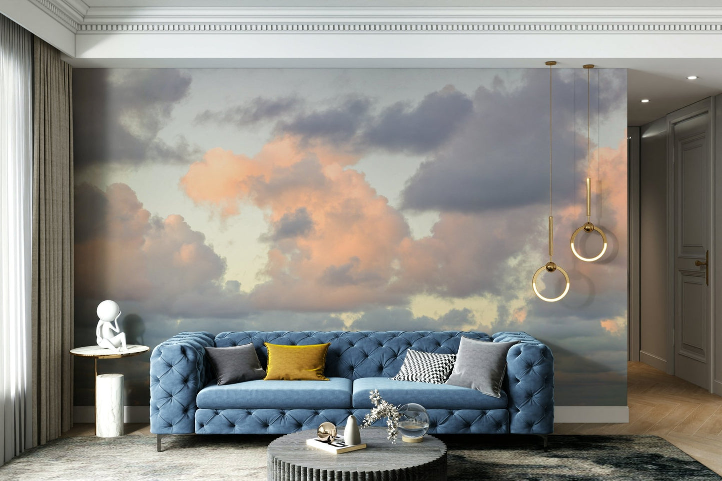 Soft cosmic tones wallpaper

