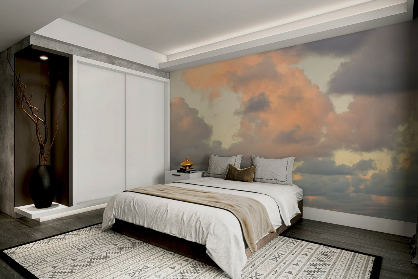 Gentle starlight wallpaper for walls

