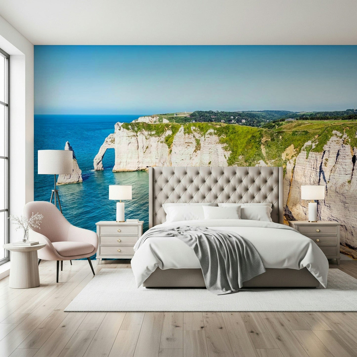 Chalk Cliffs Vista Wall Mural