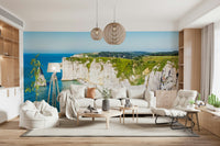 Chalk Cliffs Vista Wall Mural