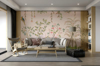 Chinoiserie Garden Wallpaper Mural Wall Mural