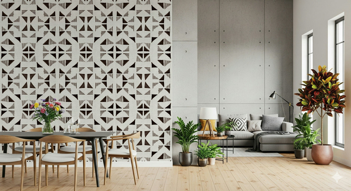 Triangles Composition Chocolat Wallpaper⁠