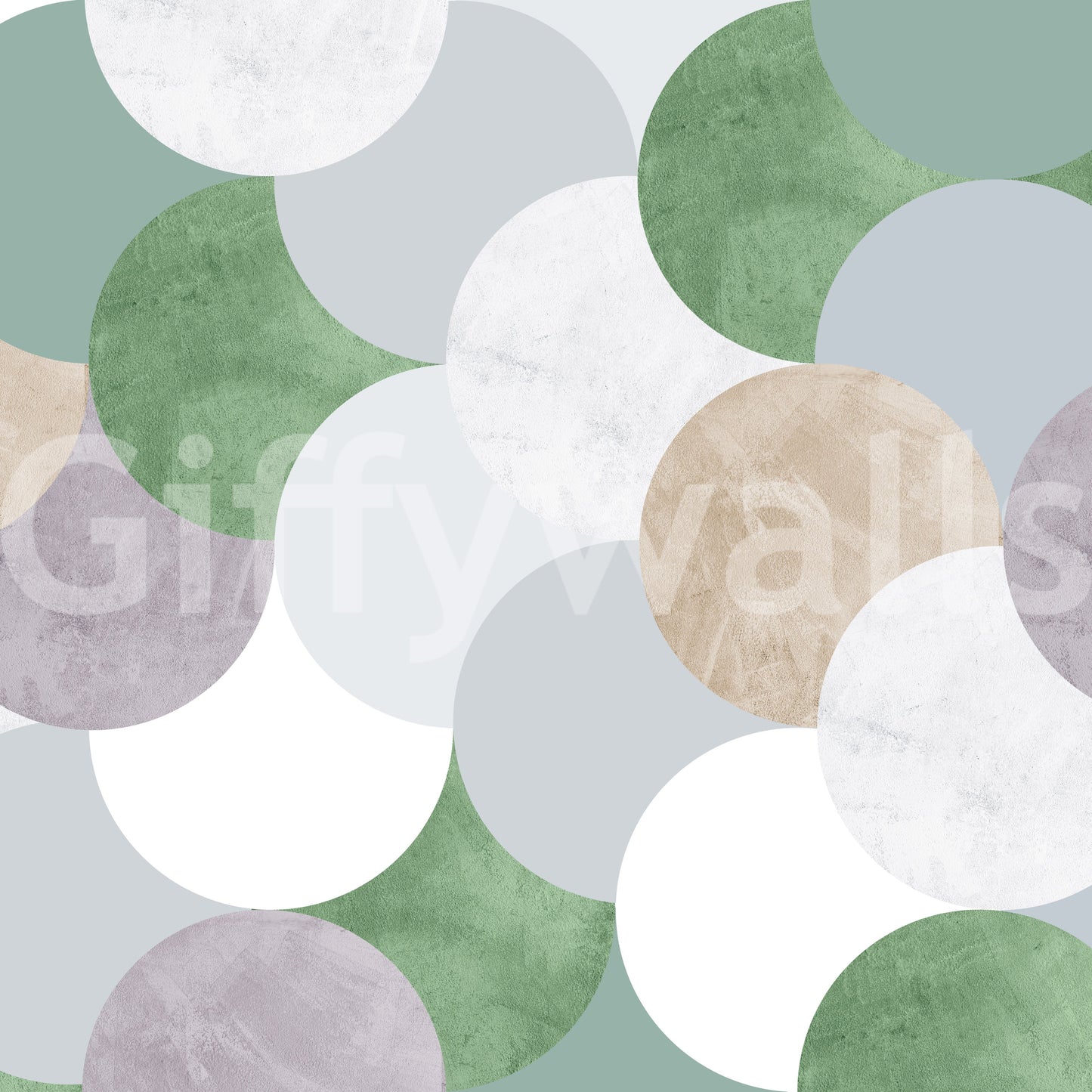 Circle Geometric Art Wall Mural