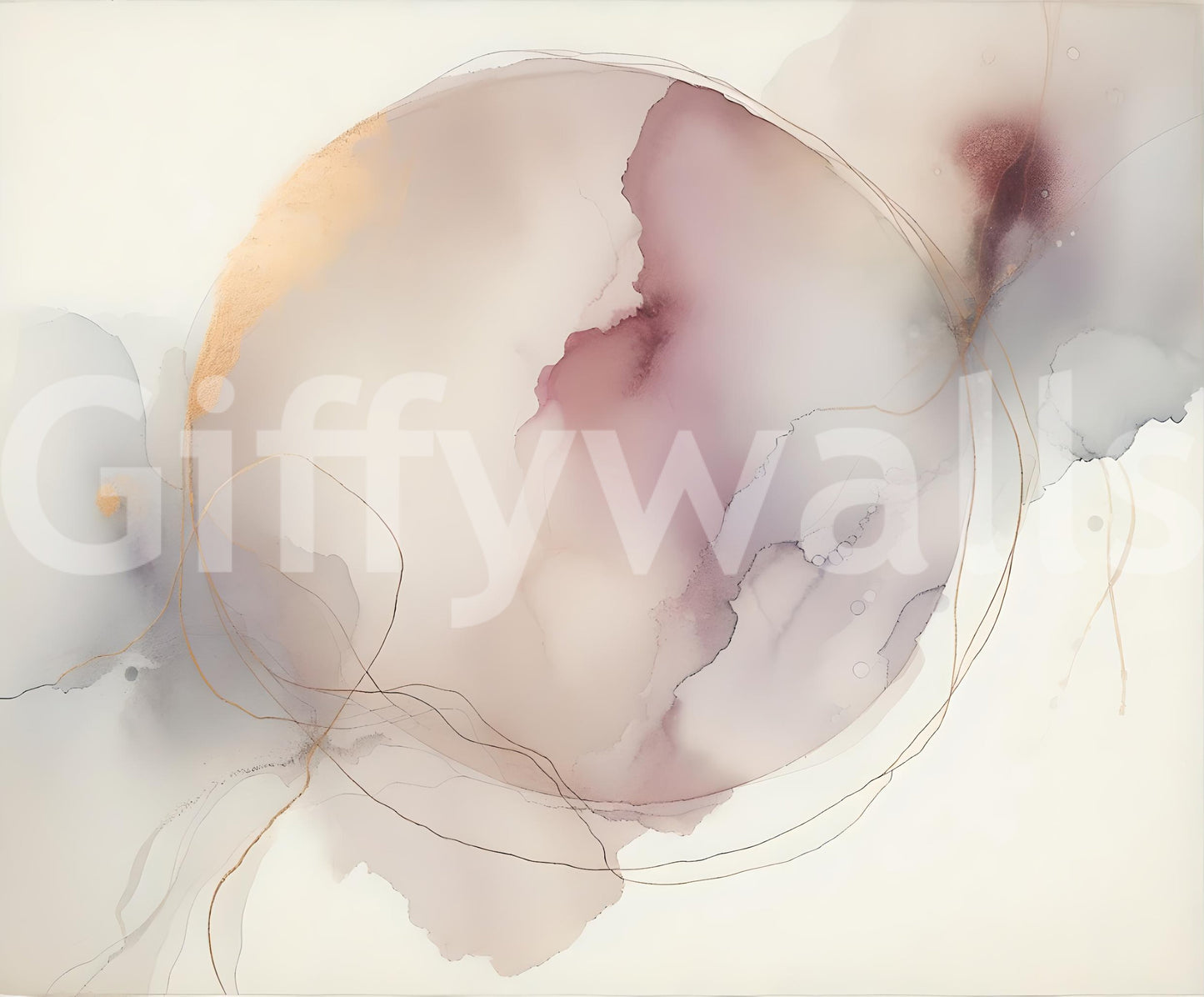 Circle of Serenity Wall Mural