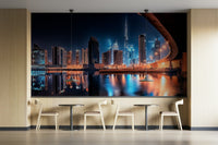 A classic cityscape wallpaper for walls.


