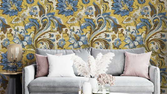The style is reminiscent of a bygone era.

