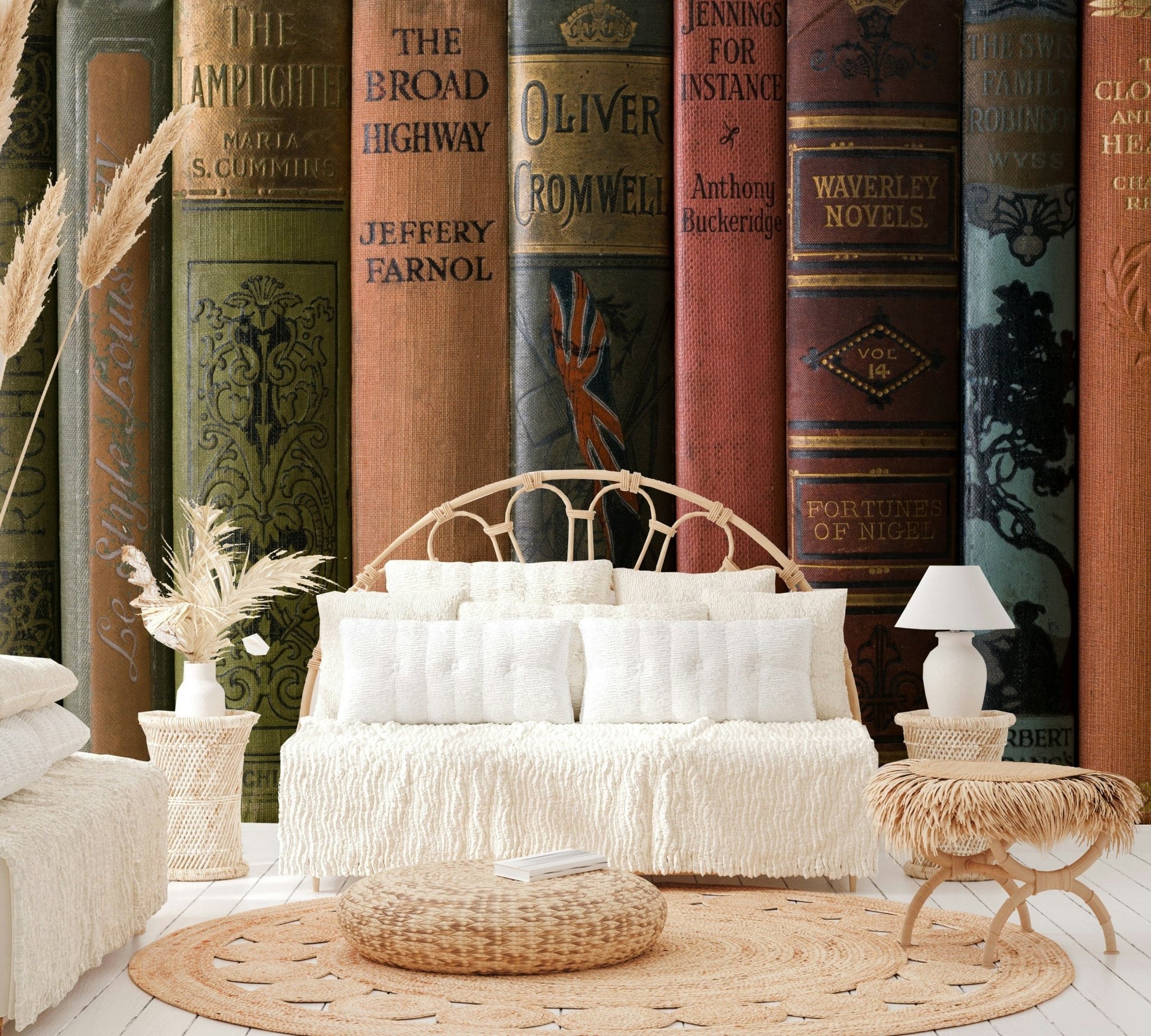 Perfect for home offices or libraries with a literary touch

