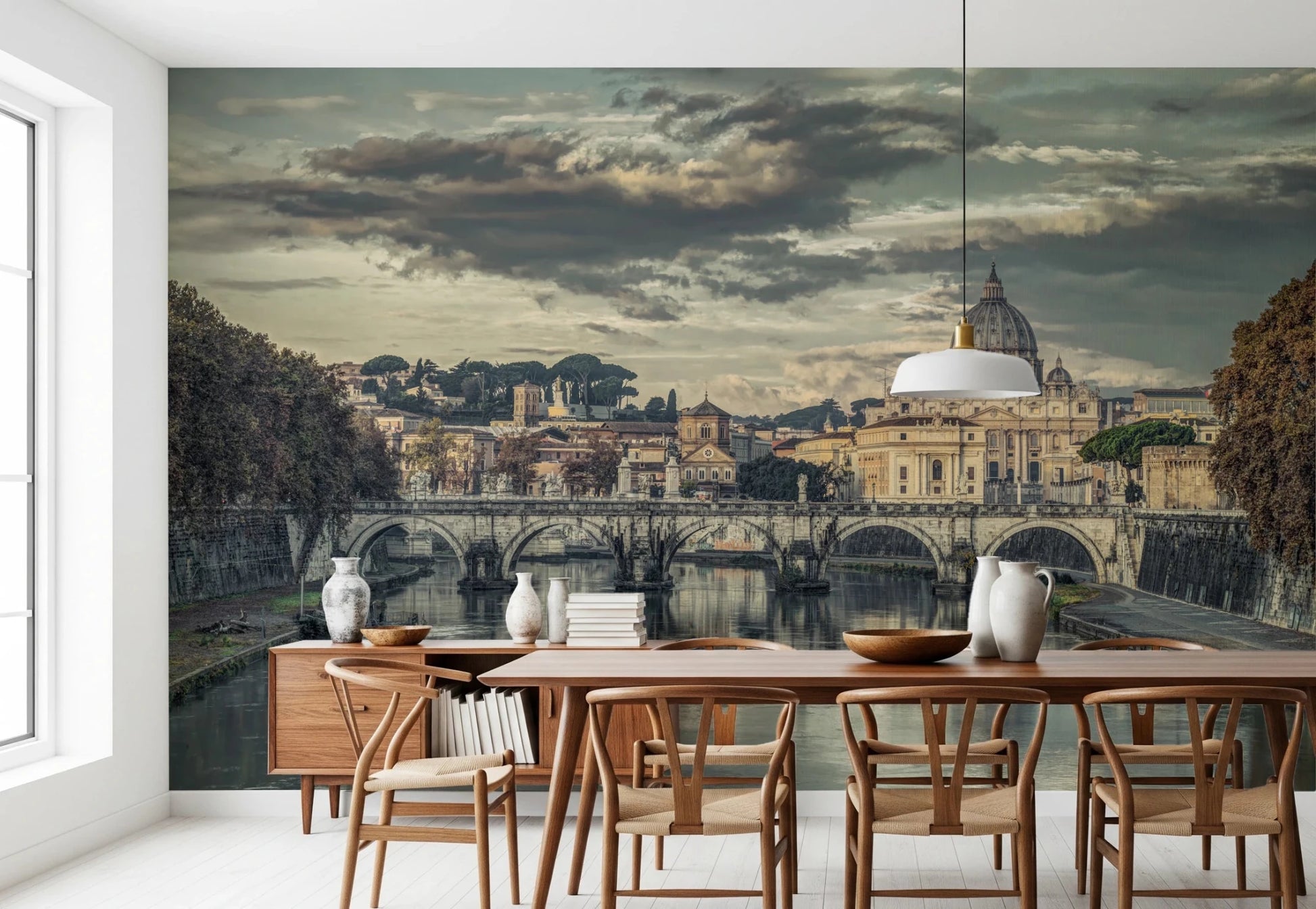 Classic Roman Architecture Wall Mural