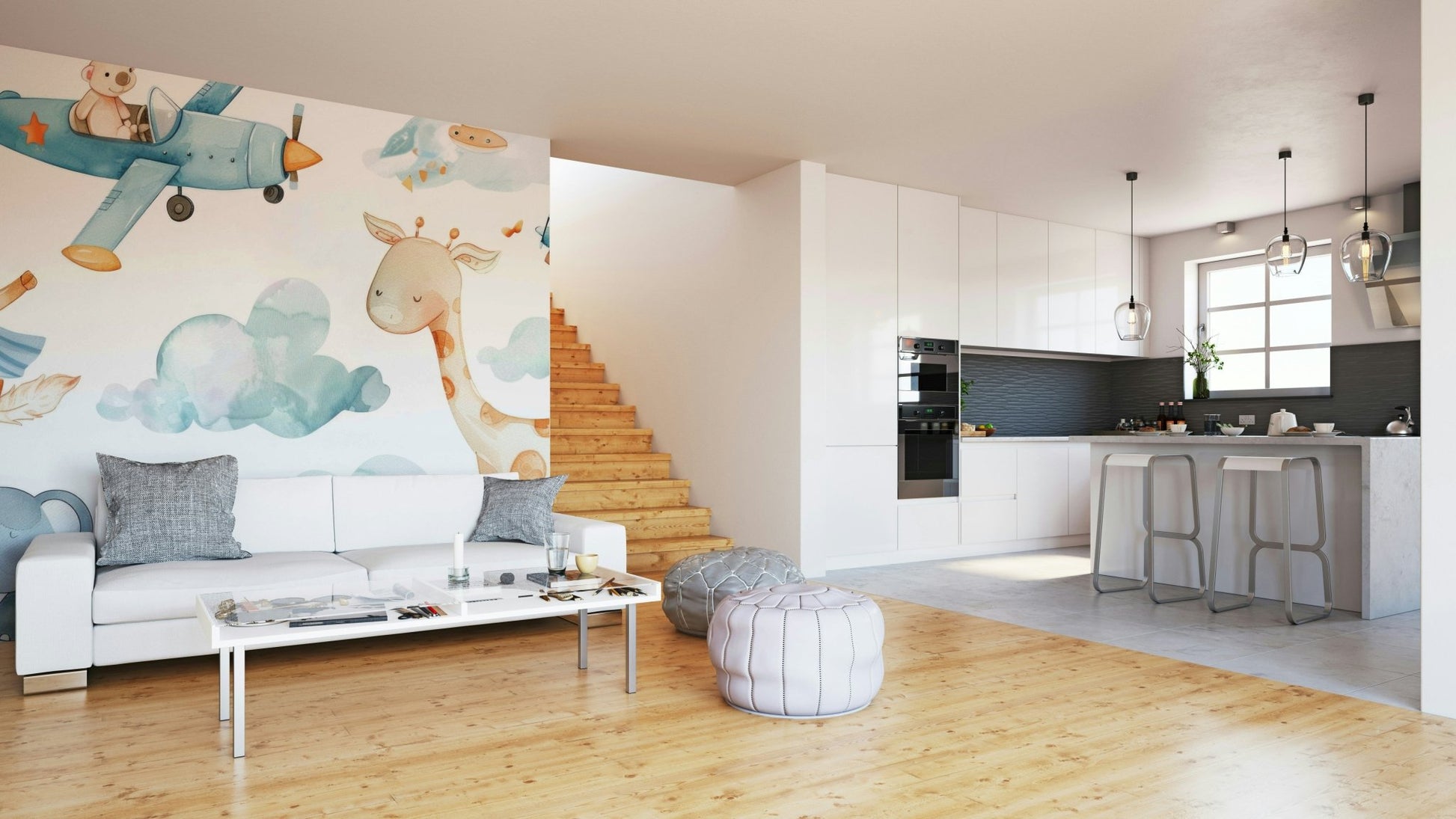 Expansive and serene cloudscape.

