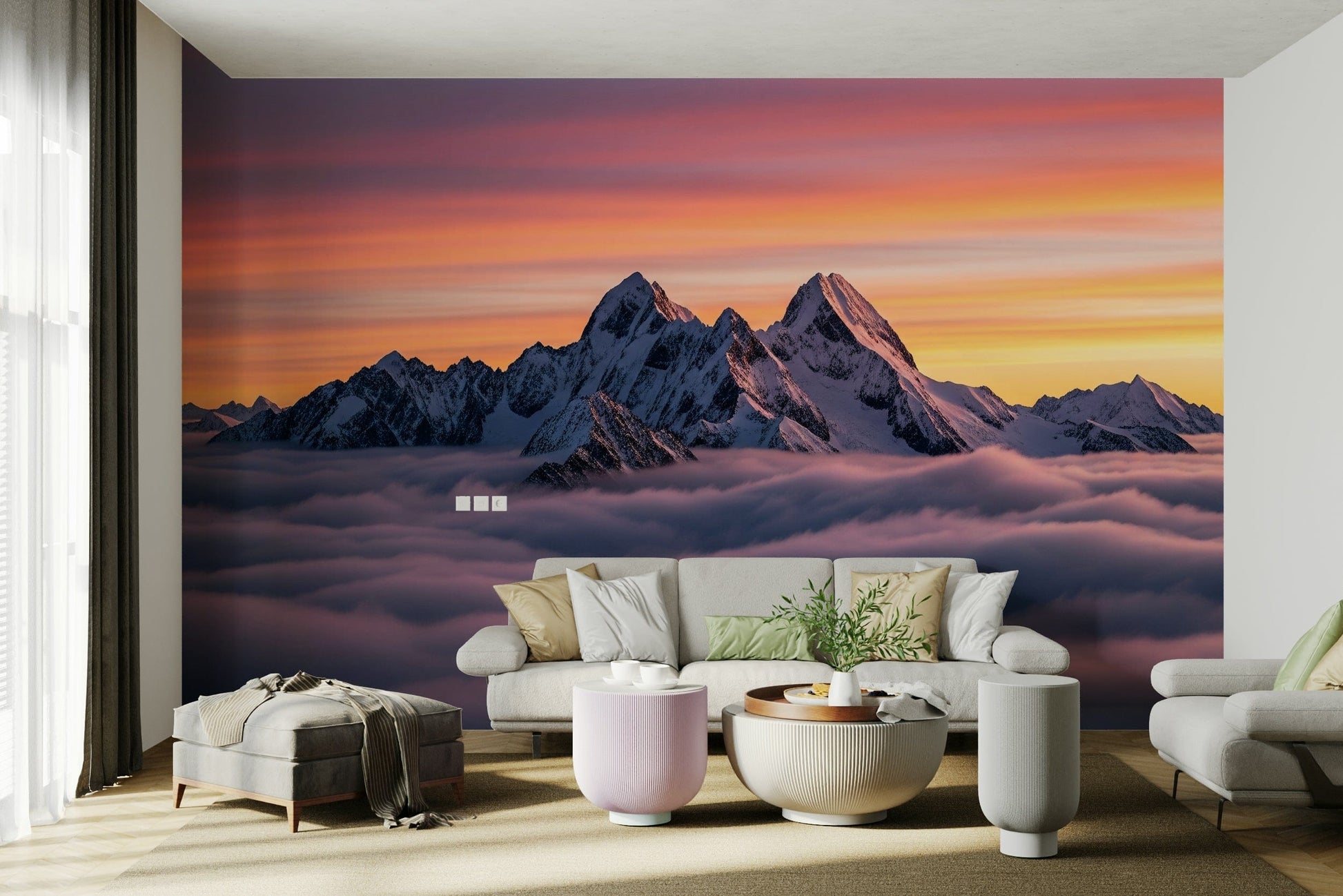 Above the clouds, detailed view

