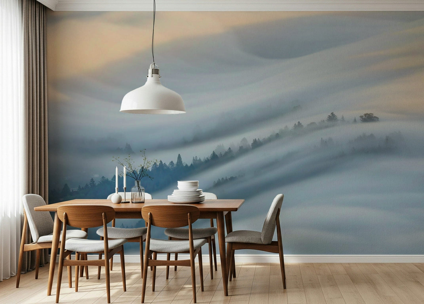 Cloud Veil Vista Wall Mural -2338422