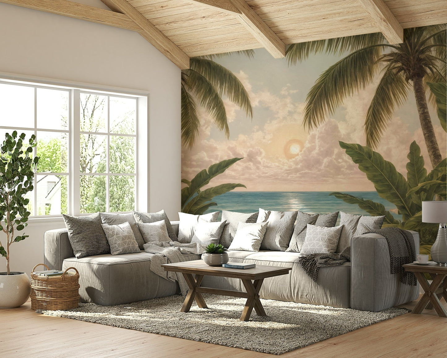 The style is artistic and natural.

