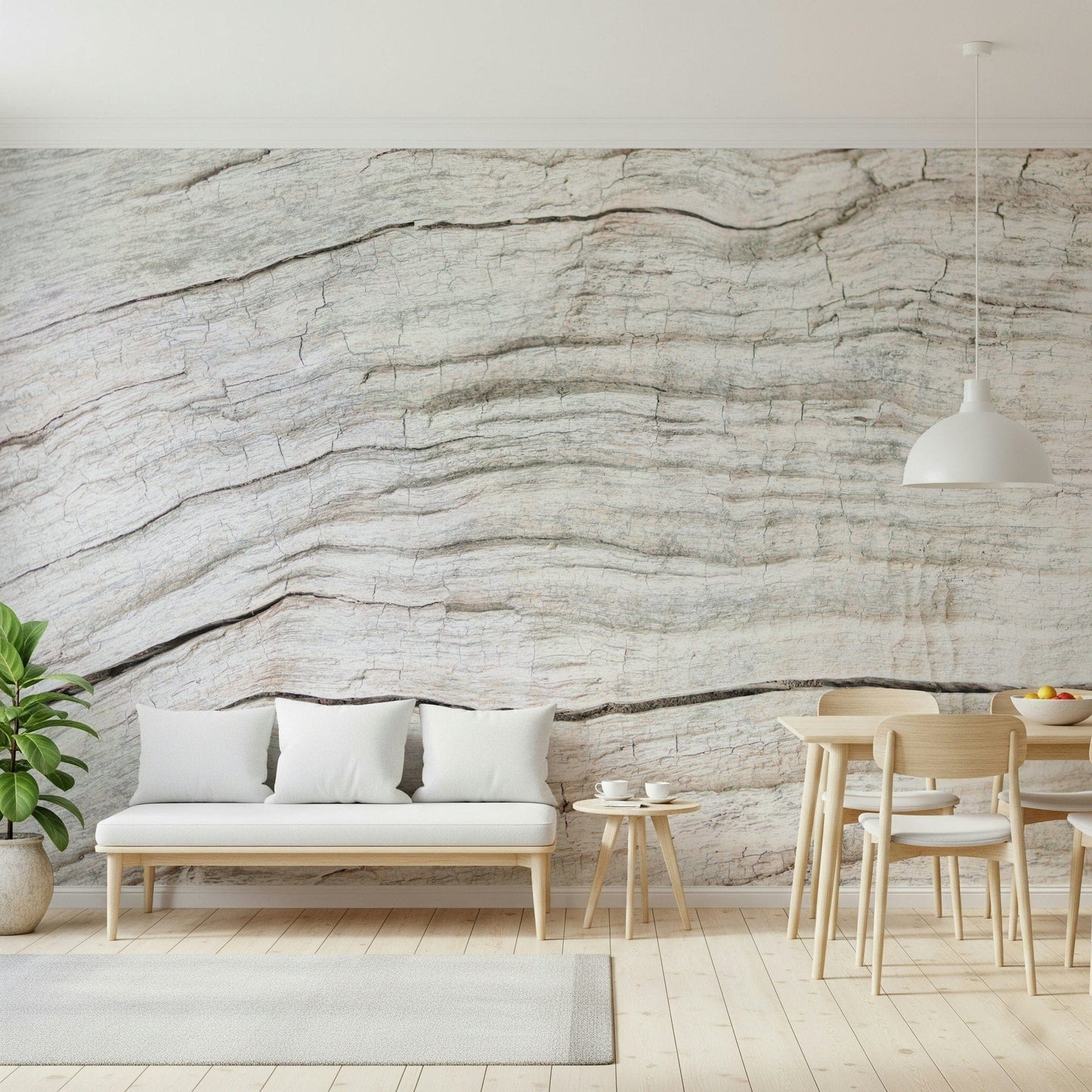 Driftwood Texture Wall Mural -2306171