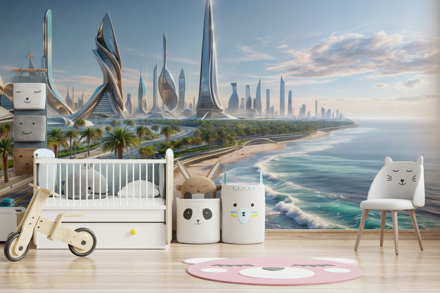 The mood is peaceful and serene.

