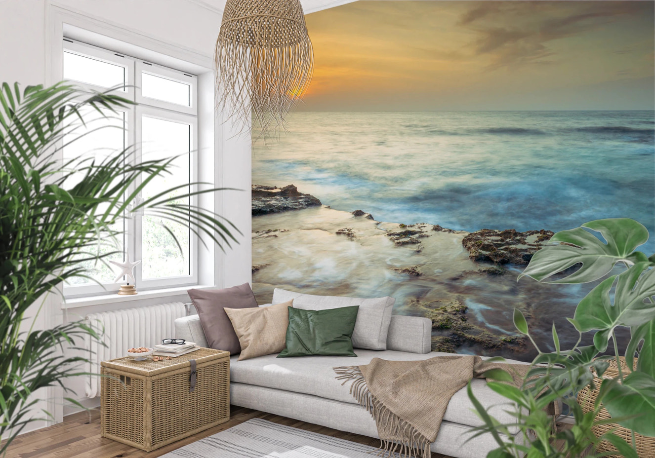 Coastal Radiance Wall Mural