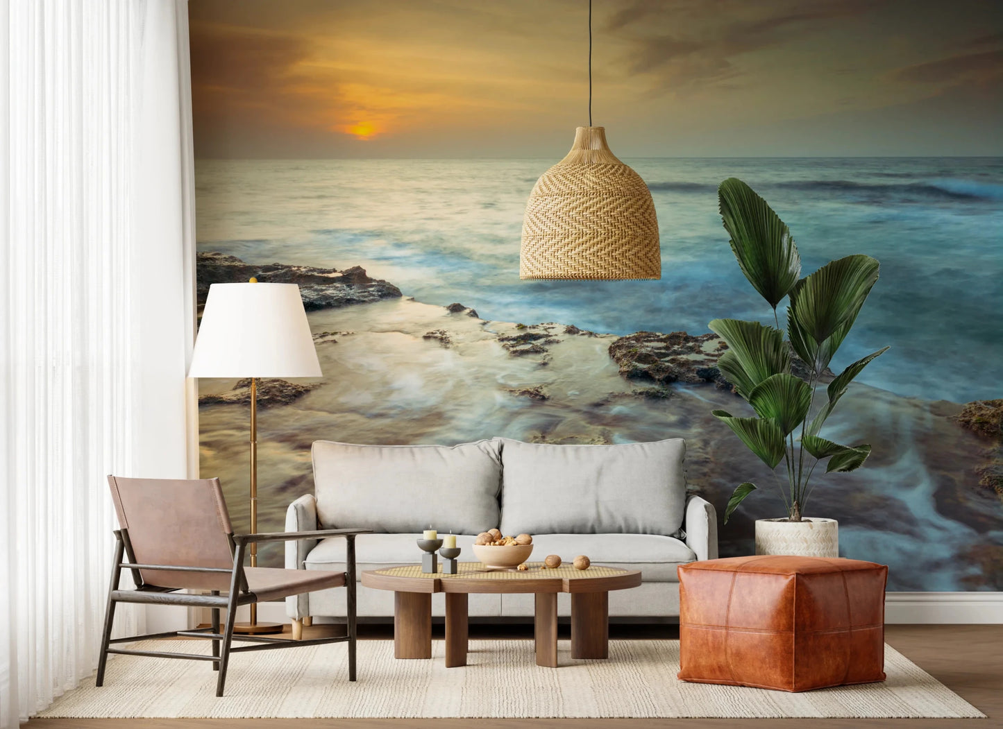 Coastal Radiance Wall Mural