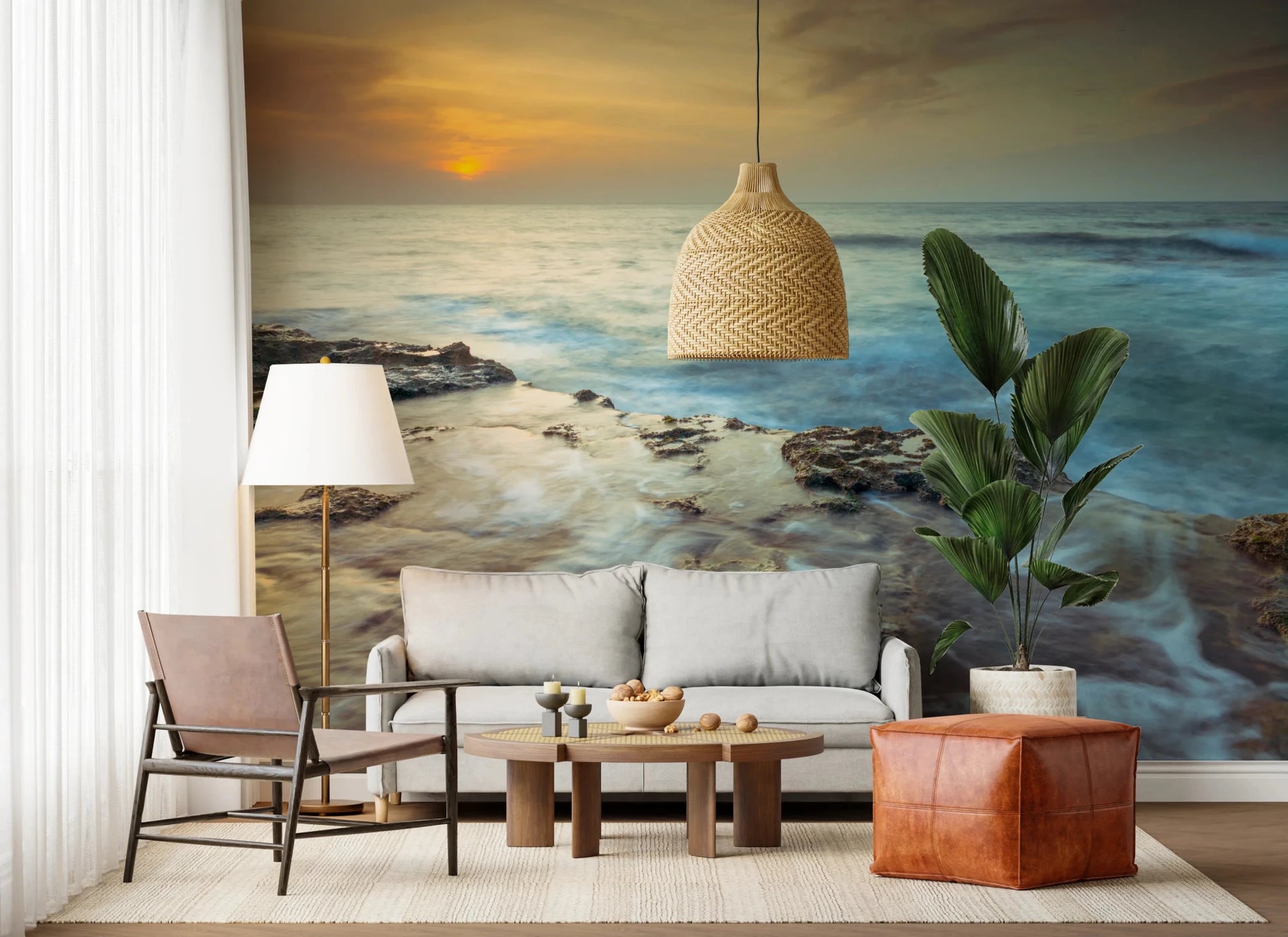 Coastal Radiance Wall Mural
