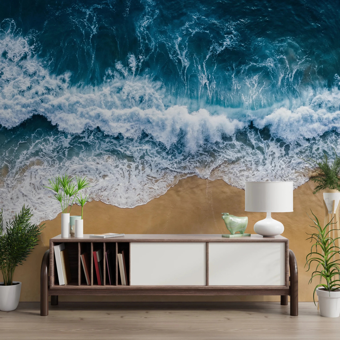 Coastal Surge Wall Mural