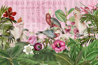 Exotic mural wallpaper for fun interiors

